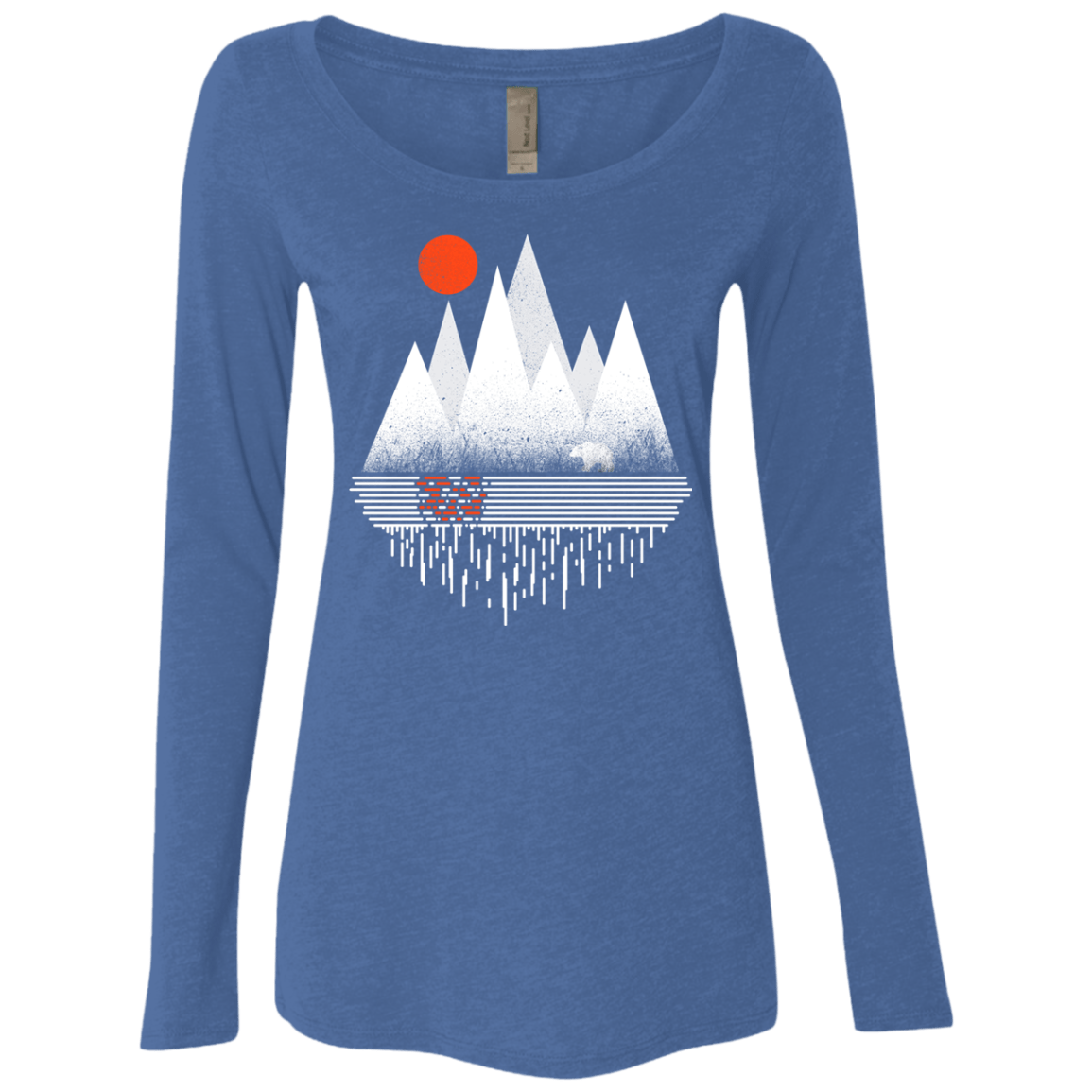 Wild Bear Women's Triblend Long Sleeve Shirt