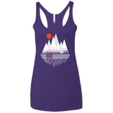 Wild Bear Women's Triblend Racerback Tank