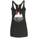 Wild Bear Women's Triblend Racerback Tank