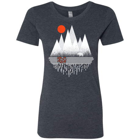 T-Shirts Vintage Navy / S Wild Bear Women's Triblend T-Shirt