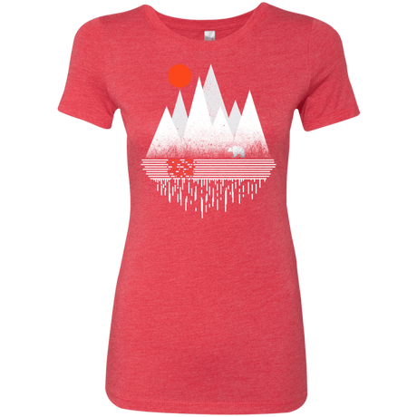 T-Shirts Vintage Red / S Wild Bear Women's Triblend T-Shirt