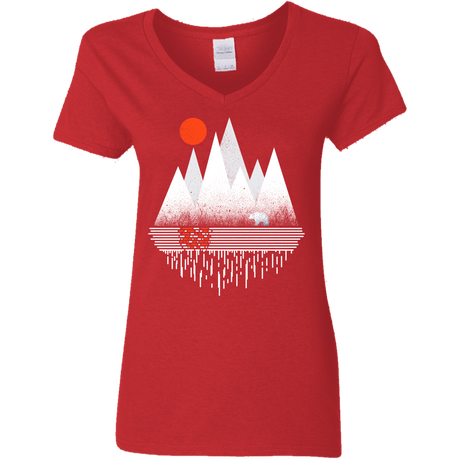 Wild Bear Women's V-Neck T-Shirt