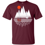 T-Shirts Maroon / YXS Wild Bear Youth T-Shirt