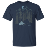 T-Shirts Navy / YXS Wild Bear Youth T-Shirt