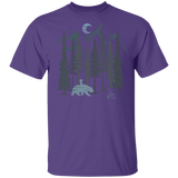 T-Shirts Purple / YXS Wild Bear Youth T-Shirt