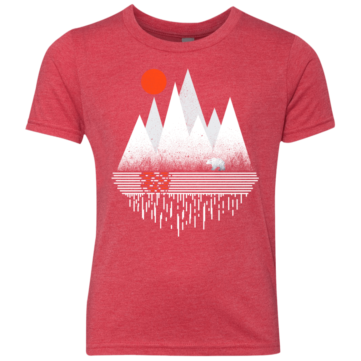 Wild Bear Youth Triblend T-Shirt