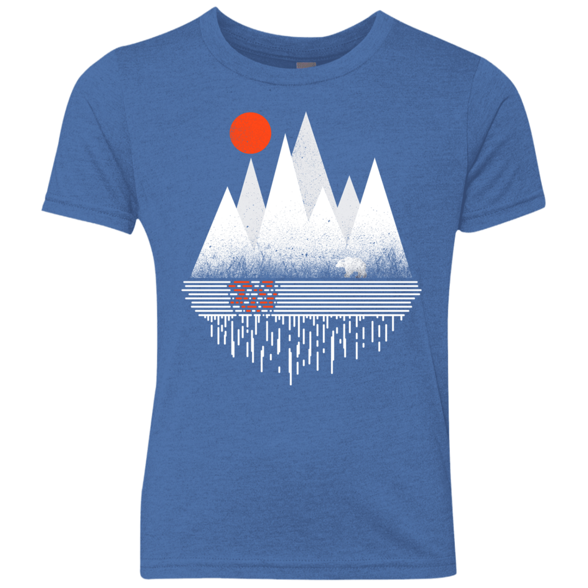 Wild Bear Youth Triblend T-Shirt