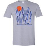 T-Shirts Sport Grey / X-Small Wild Day Fox Men's Semi-Fitted Softstyle