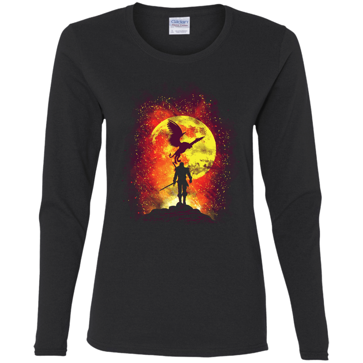 T-Shirts Black / S Wild Hunt Women's Long Sleeve T-Shirt