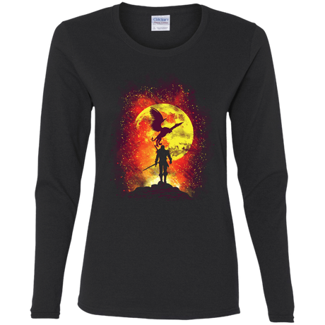 T-Shirts Black / S Wild Hunt Women's Long Sleeve T-Shirt