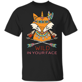 T-Shirts Black / S Wild In Your Face T-Shirt