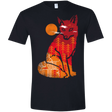 T-Shirts Black / X-Small Wild is the Fox Men's Semi-Fitted Softstyle