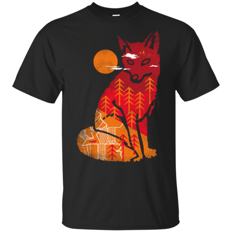 T-Shirts Black / S Wild is the Fox T-Shirt
