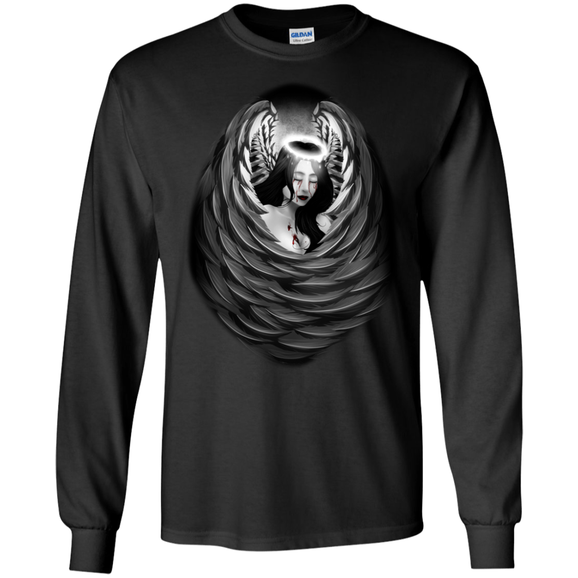 T-Shirts Black / S Wild Men's Long Sleeve T-Shirt