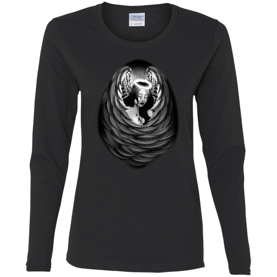T-Shirts Black / S Wild Women's Long Sleeve T-Shirt