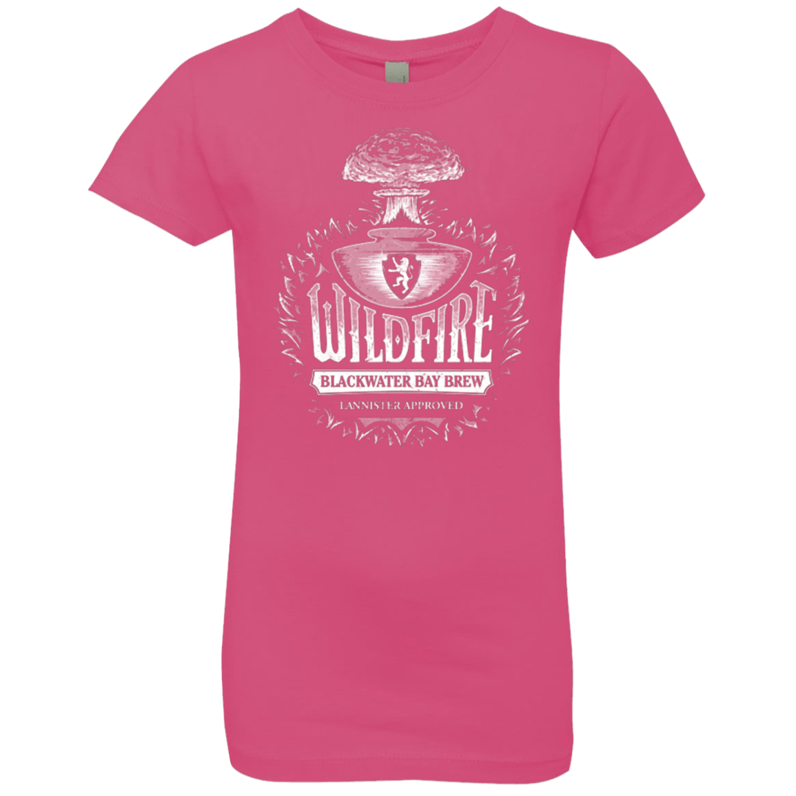 T-Shirts Hot Pink / YXS Wildfire Girls Premium T-Shirt