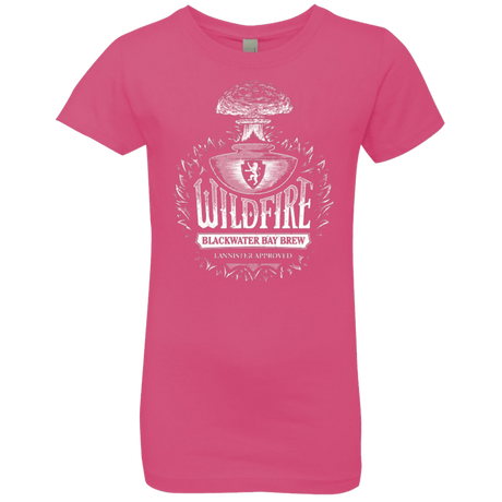 T-Shirts Hot Pink / YXS Wildfire Girls Premium T-Shirt