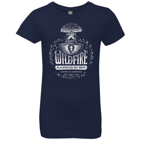 T-Shirts Midnight Navy / YXS Wildfire Girls Premium T-Shirt