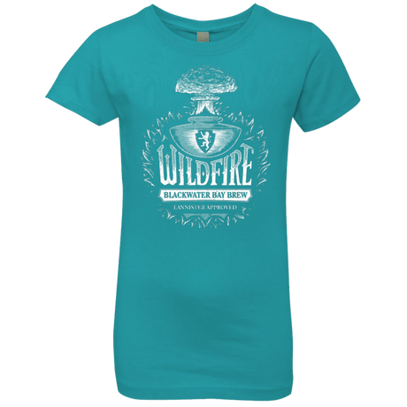 T-Shirts Tahiti Blue / YXS Wildfire Girls Premium T-Shirt