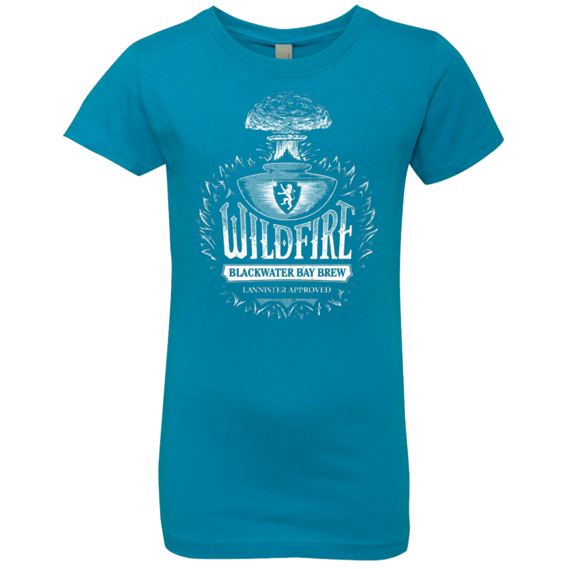 T-Shirts Turquoise / YXS Wildfire Girls Premium T-Shirt
