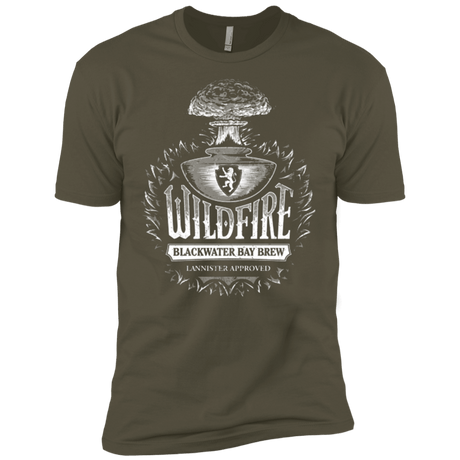 T-Shirts Military Green / X-Small Wildfire Men's Premium T-Shirt