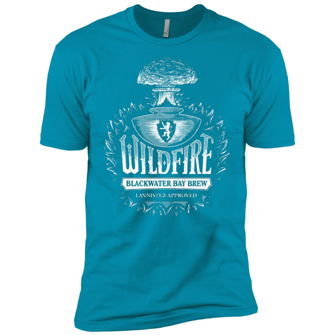 T-Shirts Turquoise / X-Small Wildfire Men's Premium T-Shirt
