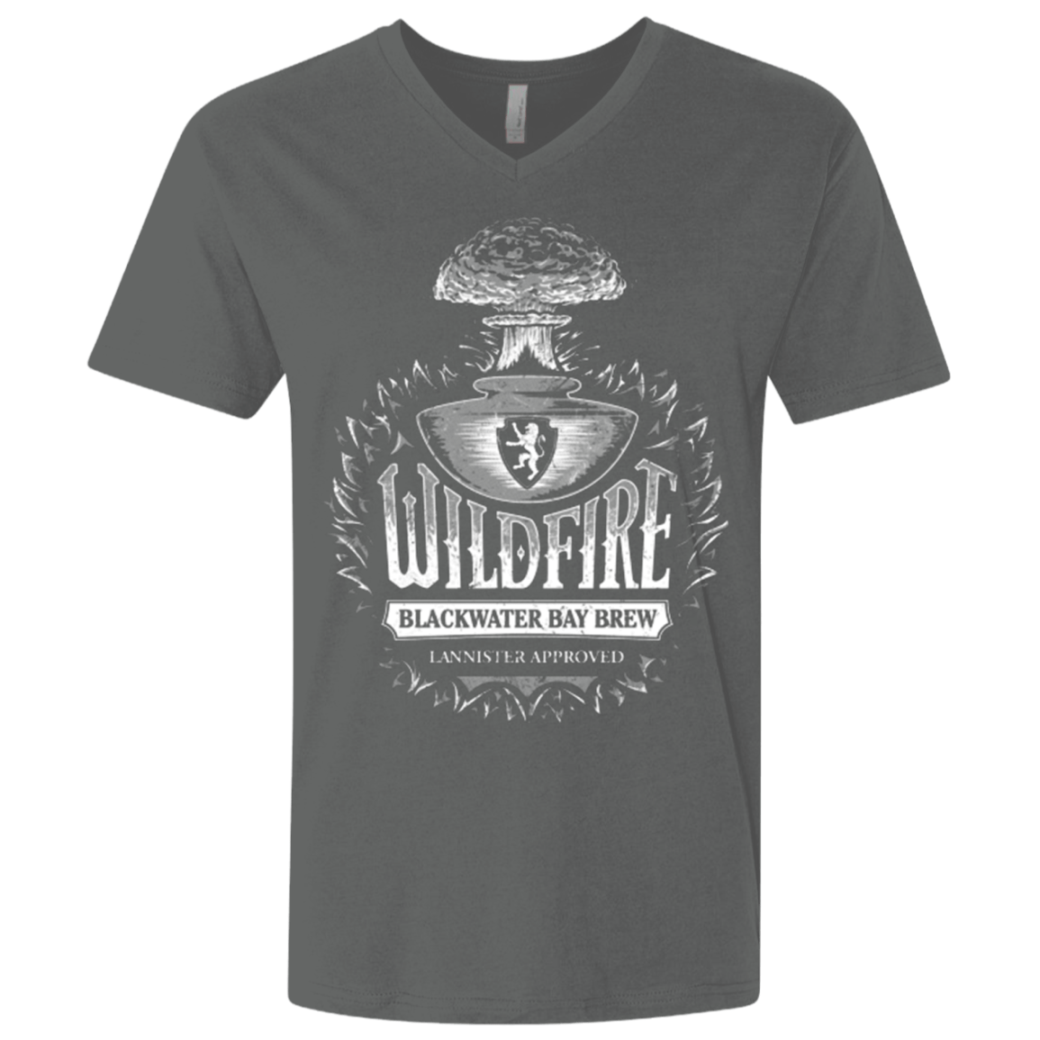 T-Shirts Heavy Metal / X-Small Wildfire Men's Premium V-Neck