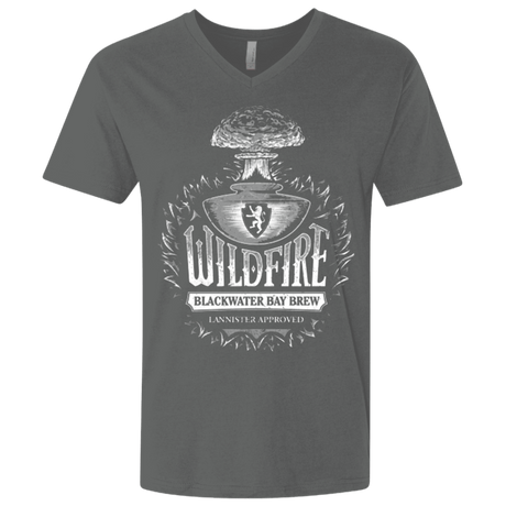 T-Shirts Heavy Metal / X-Small Wildfire Men's Premium V-Neck