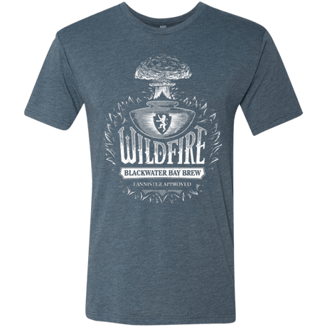 T-Shirts Indigo / Small Wildfire Men's Triblend T-Shirt