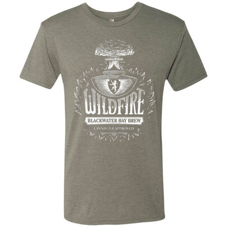 T-Shirts Venetian Grey / Small Wildfire Men's Triblend T-Shirt