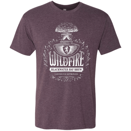 T-Shirts Vintage Purple / Small Wildfire Men's Triblend T-Shirt