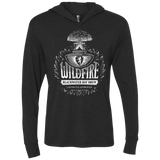 T-Shirts Vintage Black / X-Small Wildfire Triblend Long Sleeve Hoodie Tee