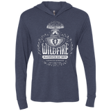 T-Shirts Vintage Navy / X-Small Wildfire Triblend Long Sleeve Hoodie Tee