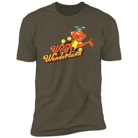 T-Shirts Military Green / S Willy's Wonderland Men's Premium T-Shirt