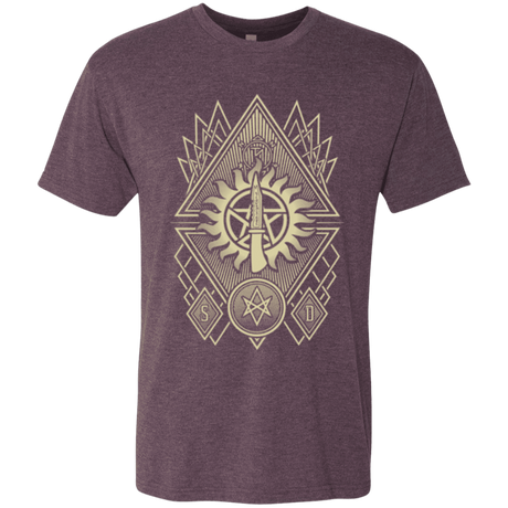 T-Shirts Vintage Purple / Small Winchester Association Men's Triblend T-Shirt