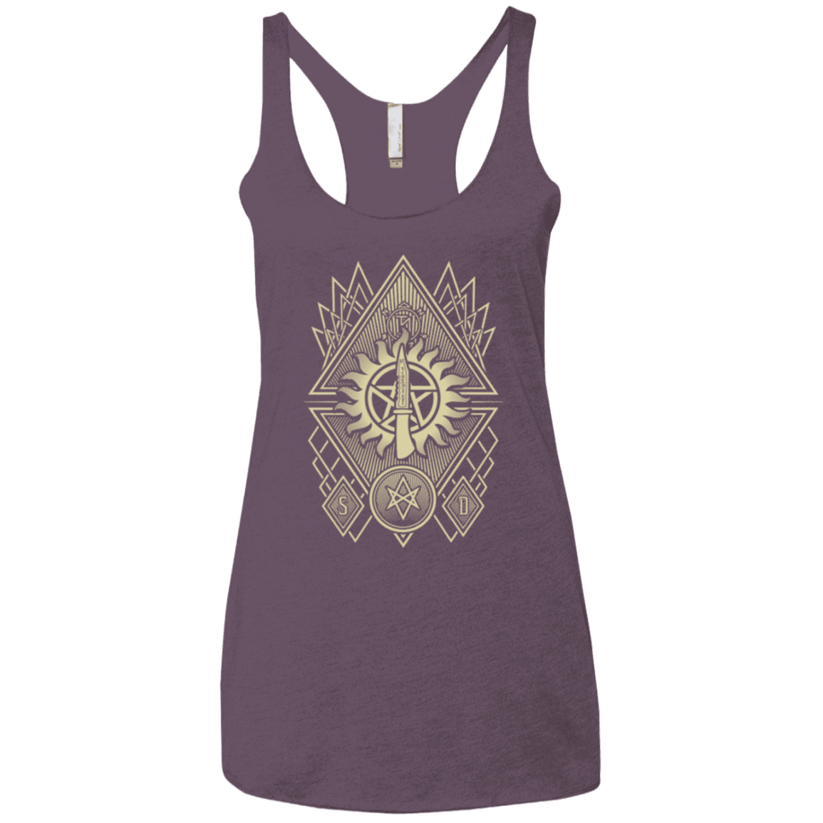T-Shirts Vintage Purple / X-Small Winchester Association Women's Triblend Racerback Tank