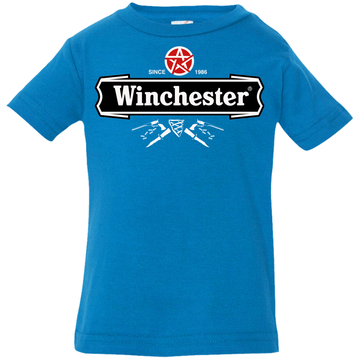 T-Shirts Cobalt / 6 Months Winchester Beer Infant Premium T-Shirt