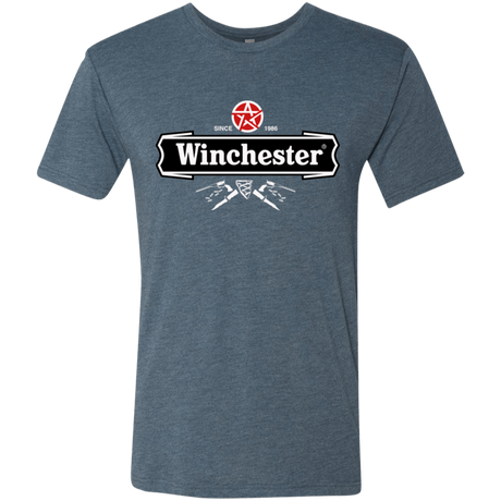 T-Shirts Indigo / S Winchester Beer Men's Triblend T-Shirt