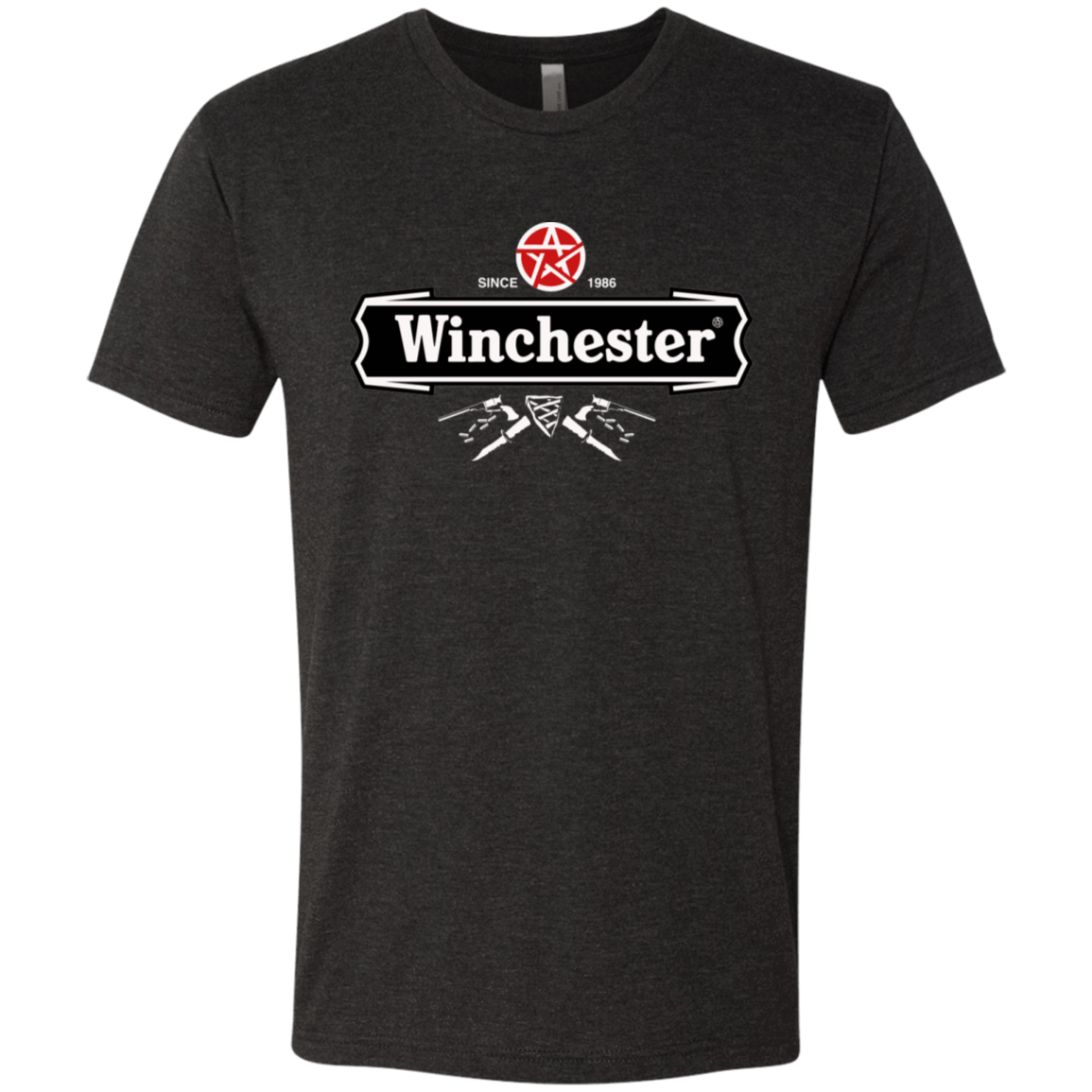 T-Shirts Vintage Black / S Winchester Beer Men's Triblend T-Shirt