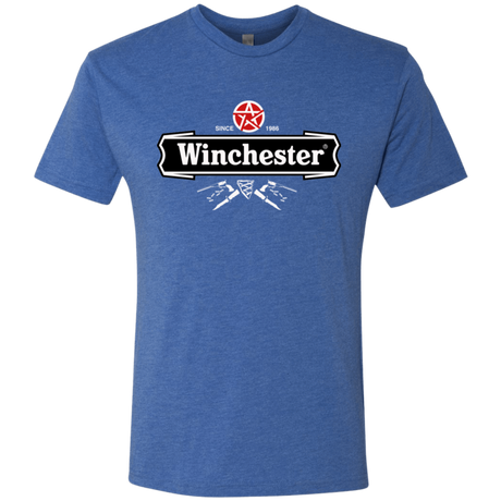 T-Shirts Vintage Royal / S Winchester Beer Men's Triblend T-Shirt