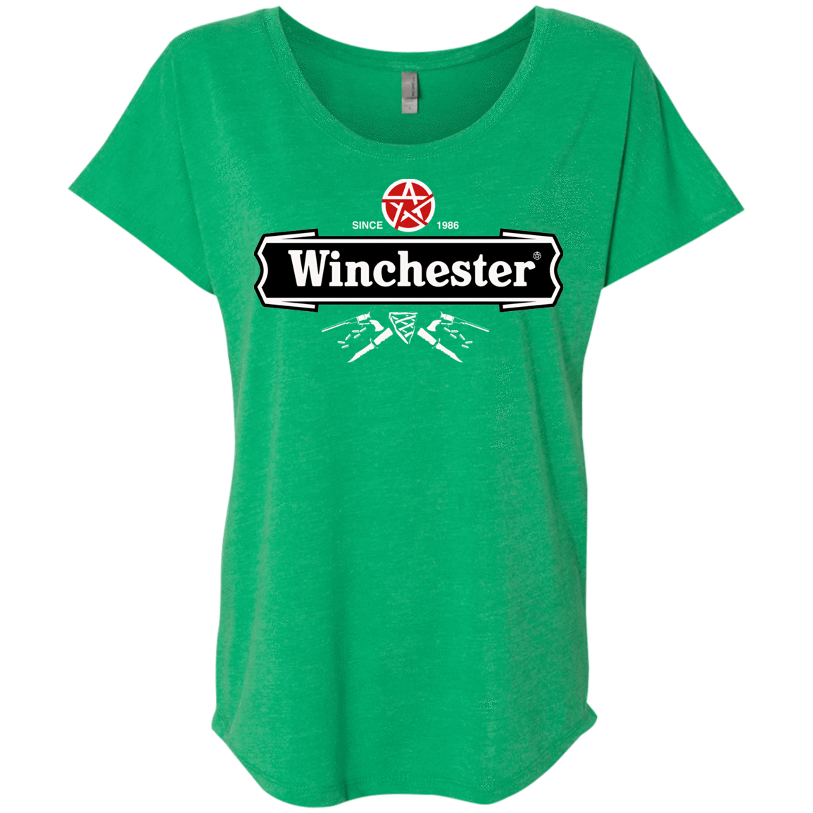 Winchester Beer Triblend Dolman Sleeve