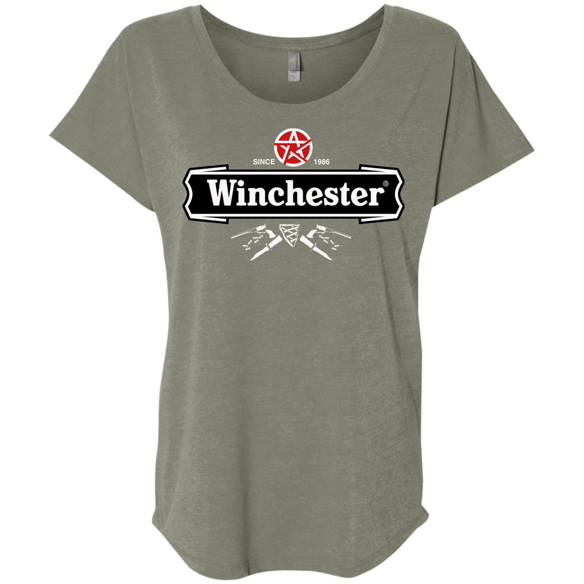 Winchester Beer Triblend Dolman Sleeve