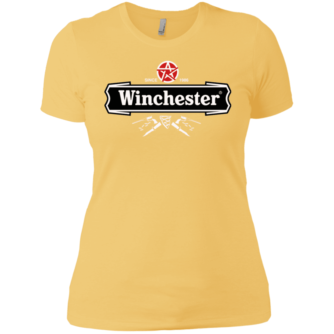 T-Shirts Banana Cream/ / X-Small Winchester Beer Women's Premium T-Shirt