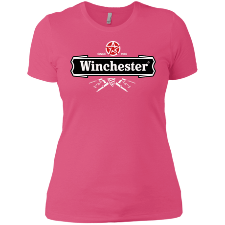 T-Shirts Hot Pink / X-Small Winchester Beer Women's Premium T-Shirt