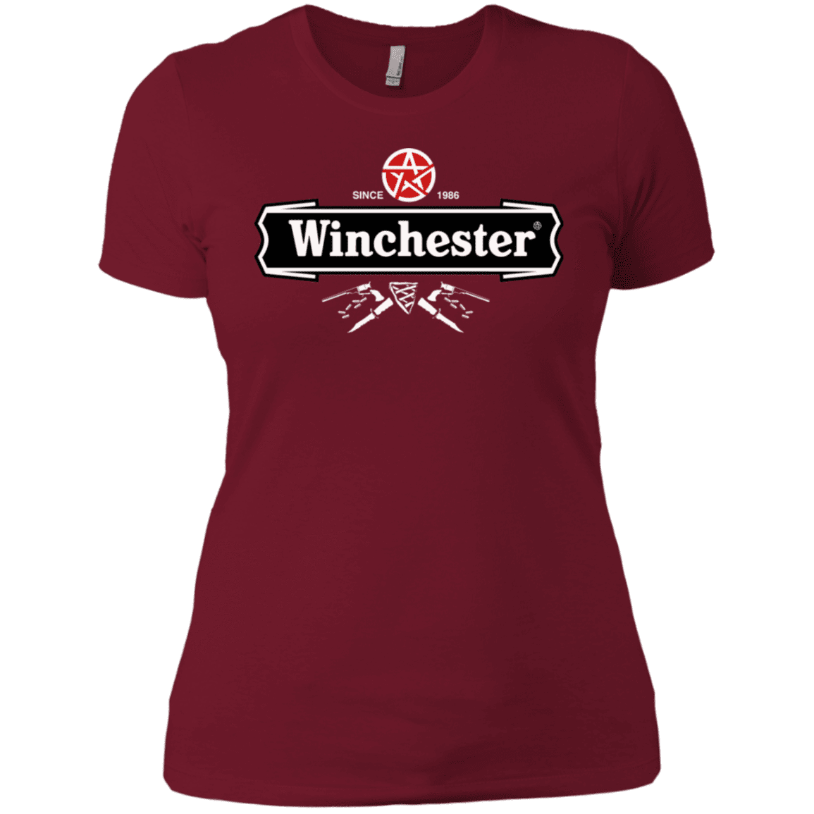 T-Shirts Scarlet / X-Small Winchester Beer Women's Premium T-Shirt