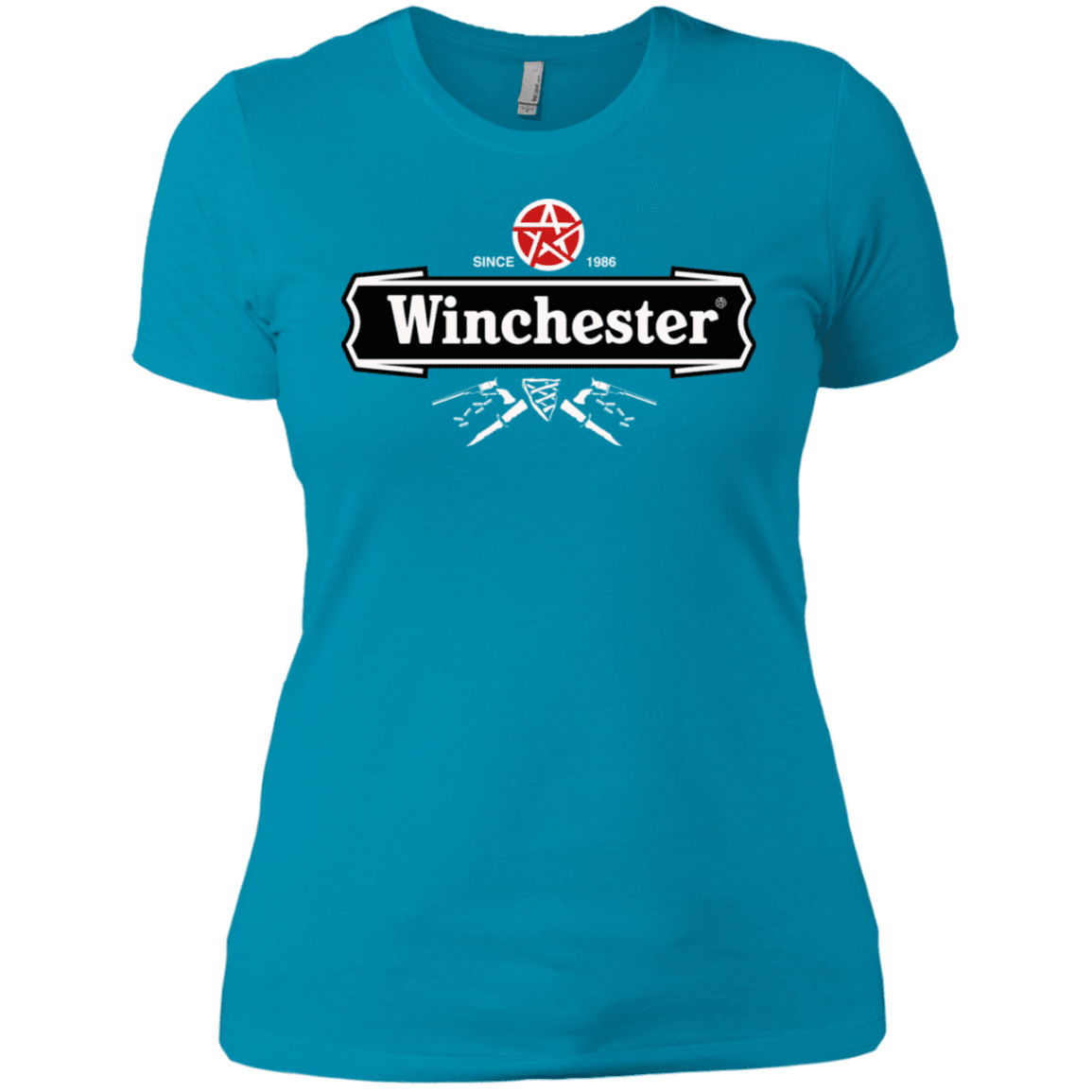 T-Shirts Turquoise / X-Small Winchester Beer Women's Premium T-Shirt