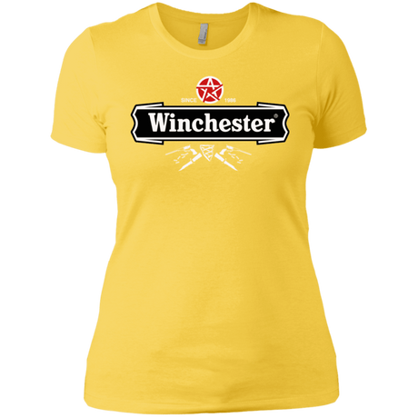 T-Shirts Vibrant Yellow / X-Small Winchester Beer Women's Premium T-Shirt