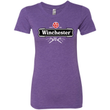 T-Shirts Purple Rush / S Winchester Beer Women's Triblend T-Shirt