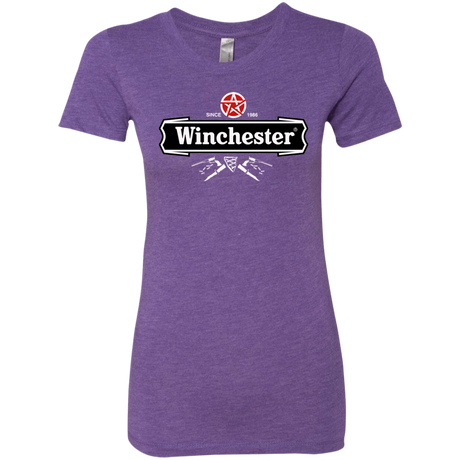 T-Shirts Purple Rush / S Winchester Beer Women's Triblend T-Shirt