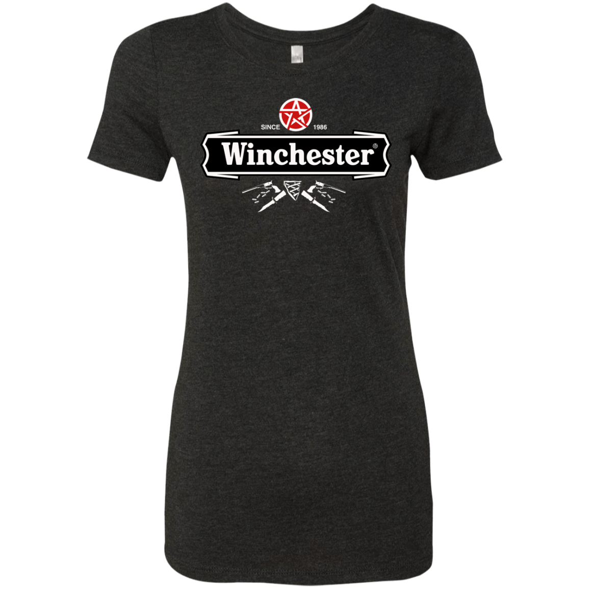 T-Shirts Vintage Black / S Winchester Beer Women's Triblend T-Shirt